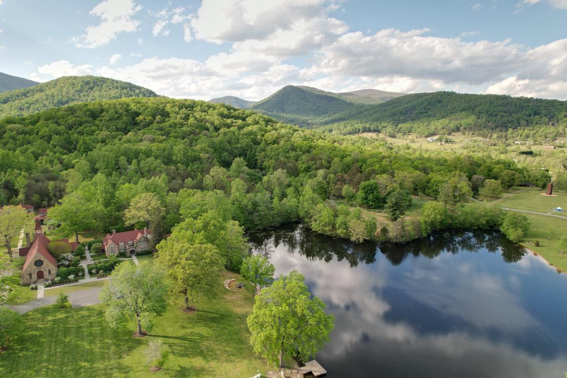 Blue Ridge School Photo #1 - Our beautiful 750 acre campus is nestled in the Blue Ridge Mountains, a lovely 30 minute drive from Charlottesville Virginia. We take full advantage our location to help boys channel their energy, hone their leadership skills, foster respect for the environment, enhance their self esteem, and learn the value of teamwork.