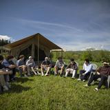 Trinity-Pawling School Photo #15 - Trinity-Pawling has a long history of outdoor education, including a pond house classroom, hiking trails, working farm, and campus campsite.