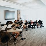 Stuart Hall School Photo #18 - Students in Mr. Manwaring's music class play and make some music!