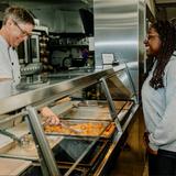 Luther College High School Photo #14 - The cafeteria is a central place in Luther College High School, providing places to meet and study as well as a place to eat. The cafeteria staff prepares three meals a day, brunches on Saturday and Sunday, and afternoon and evening snacks for all dorm students.