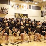 Luther College High School Photo #25 - The pom team is a blend of gymnastics, dance and traditional cheerleading. The team performs and competes at various events and competitions.