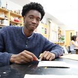 North Yarmouth Academy Photo #4 - Middle School art studio.